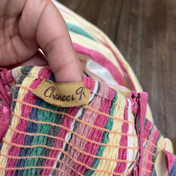 Chances R Striped Maxi Dress NWOTs - Picture 5 of 12